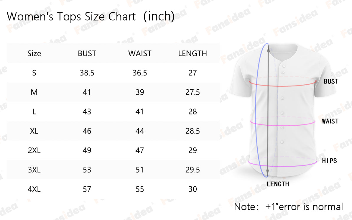 Women's size chart
